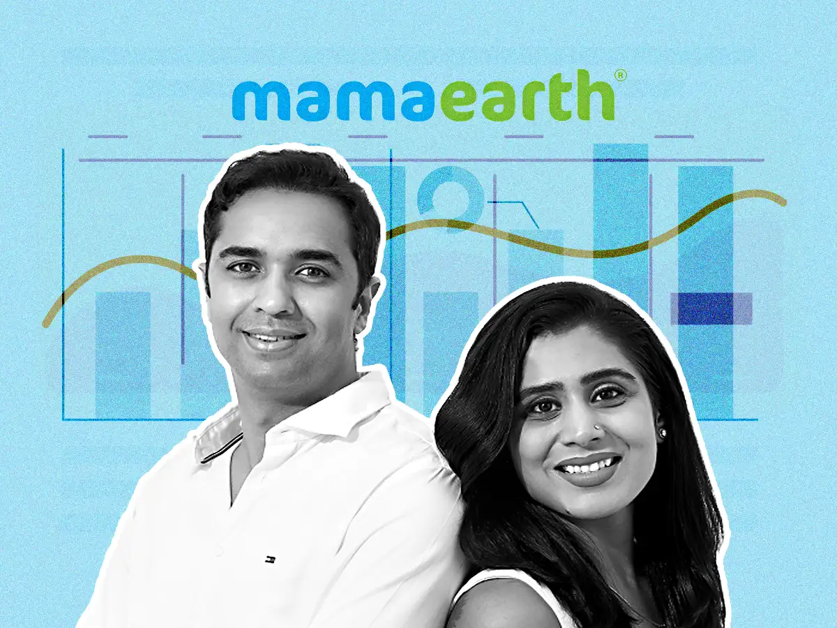 Mamaearth cofounders Ghazal Alagh and Varun Alagh Mamaearth cofounders Ghazal Alagh and Varun Alagh